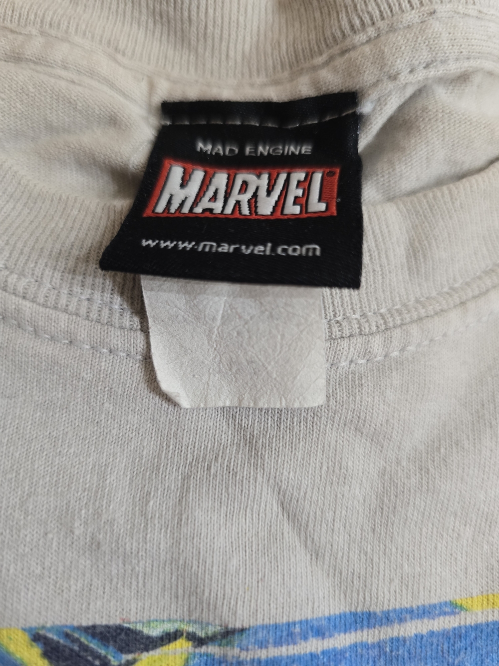MAD Engine White Graphic Tee with Multicolor X-Men Print - Picture 2 of 2